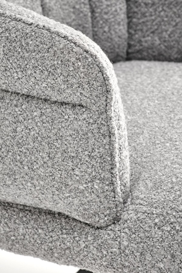 Въртящ се стол – пепеляво сив