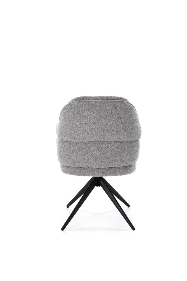 Въртящ се стол – пепеляво сив