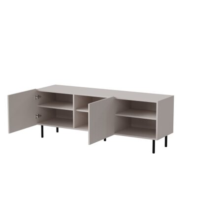 ТВ шкаф 150 см - кашмир/черен