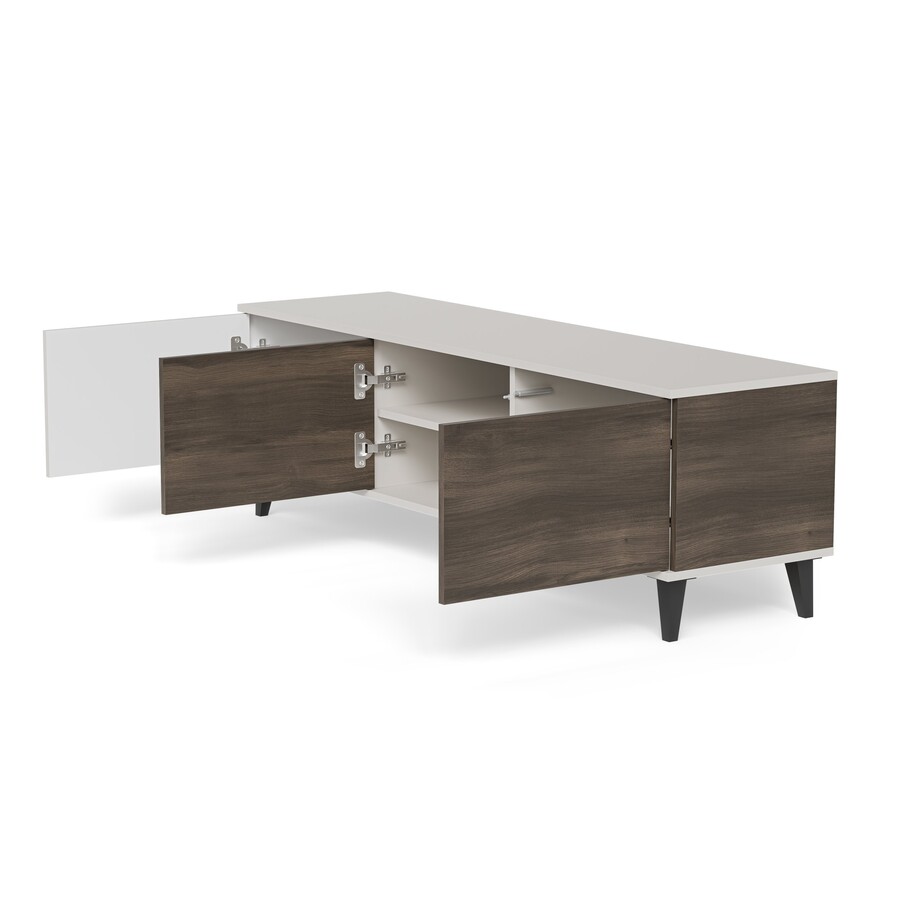 ТВ шкаф с 3 врати 2 150 см – кашмир/орех