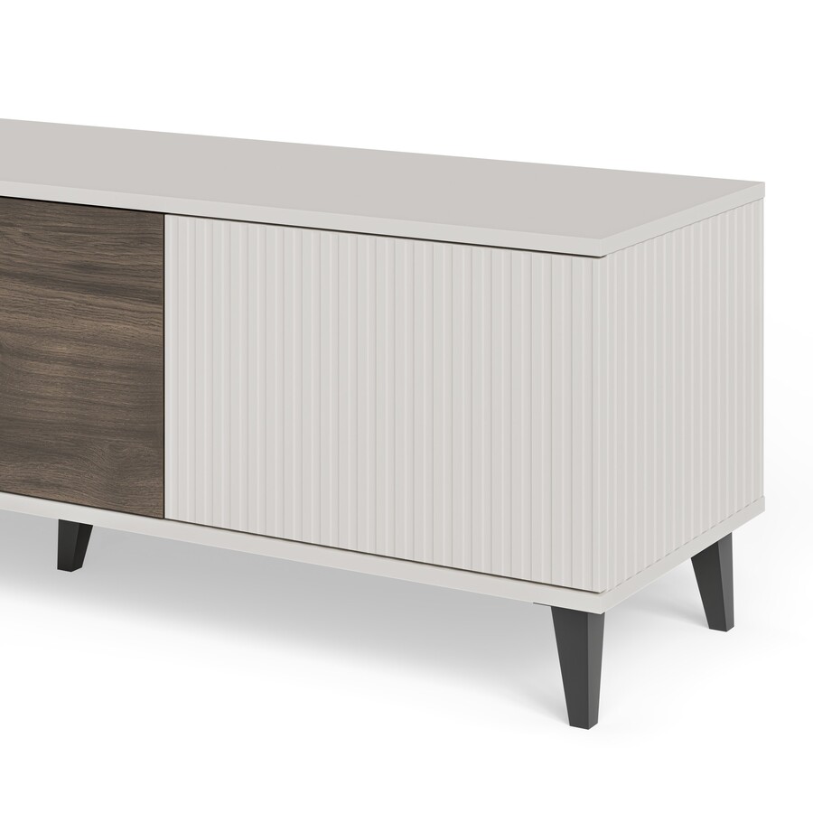 ТВ шкаф с 3 врати 2 150 см – кашмир/орех