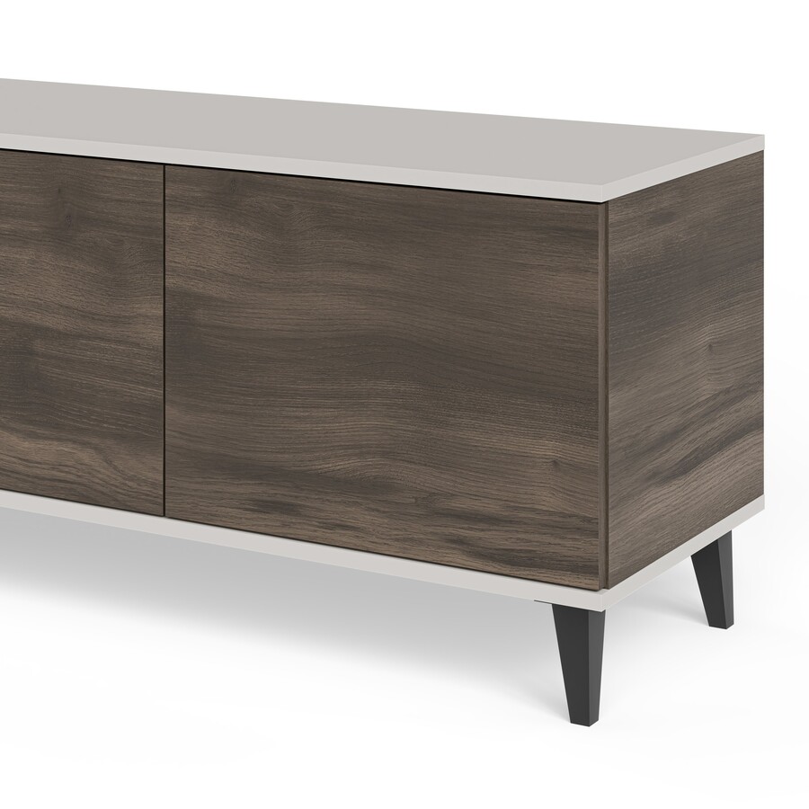 ТВ шкаф с 4 врати 2 200 см – кашмир/орех