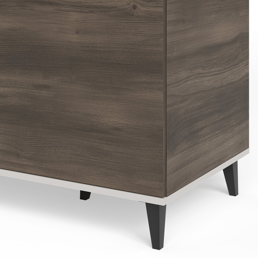 Гардероб 2 с 2 врати – кашмир/орех