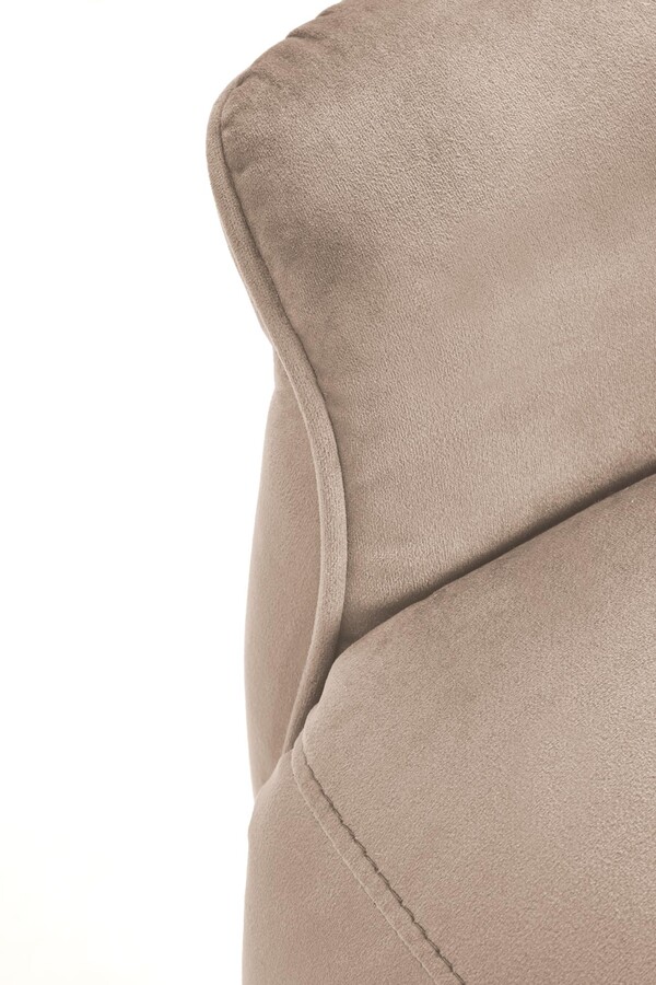 Фотьойл 2 с масаж и функция за изправено позициониране – бежов