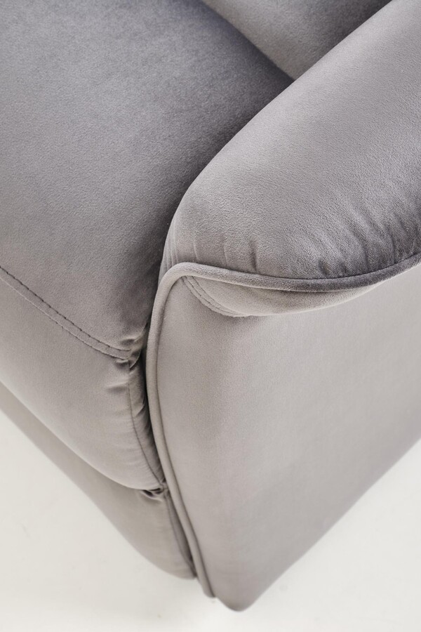 Фотьойл 2 с функция за масаж и вертикализация – сив