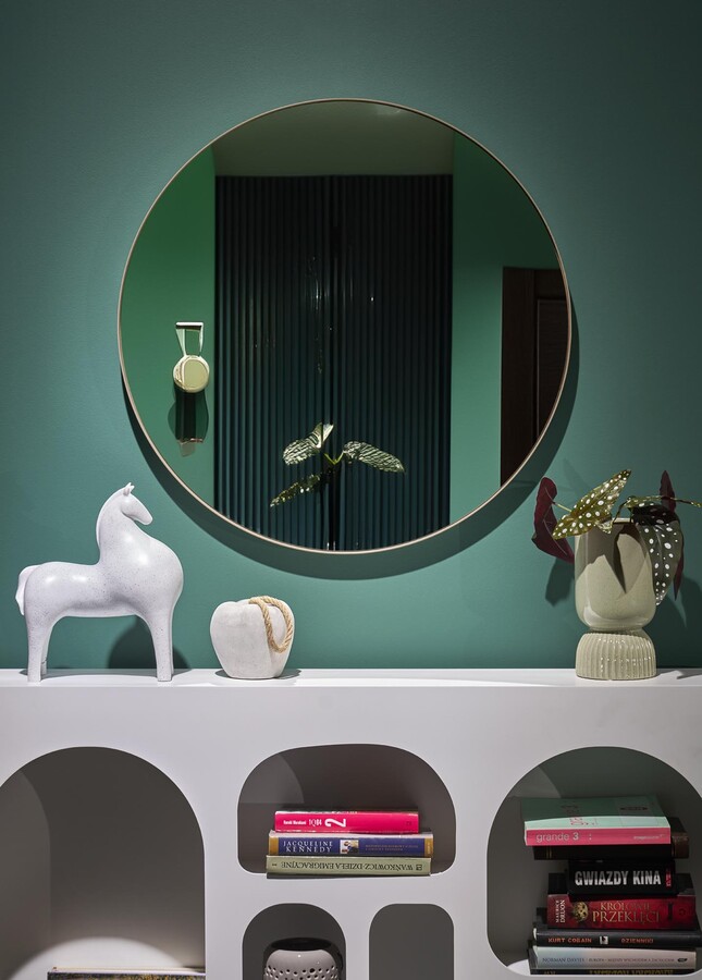 Огледало – златисто шампанско 70 см