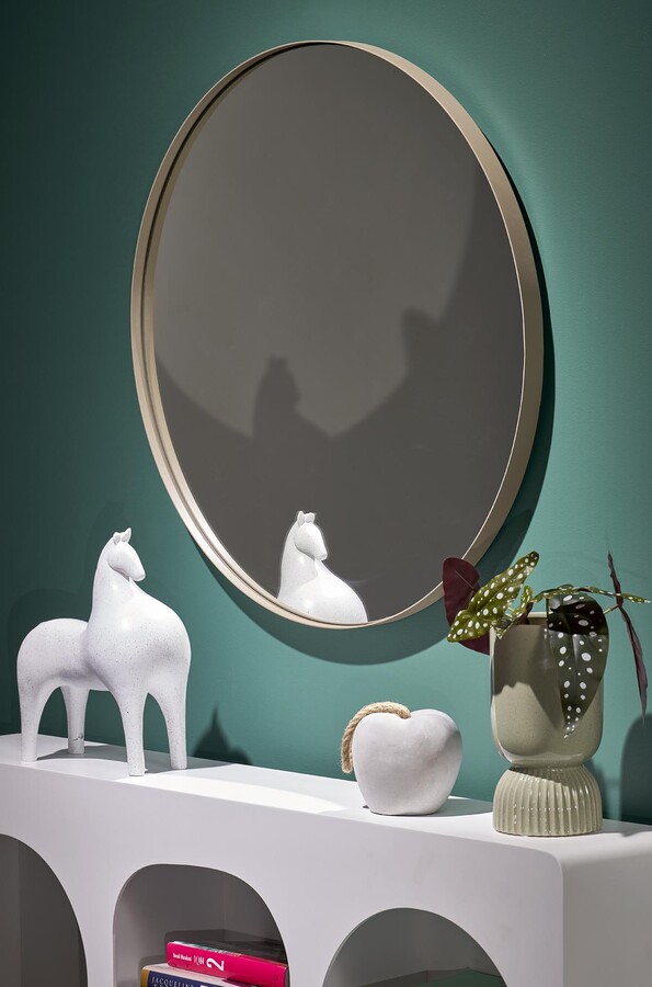 Огледало – златисто шампанско 70 см