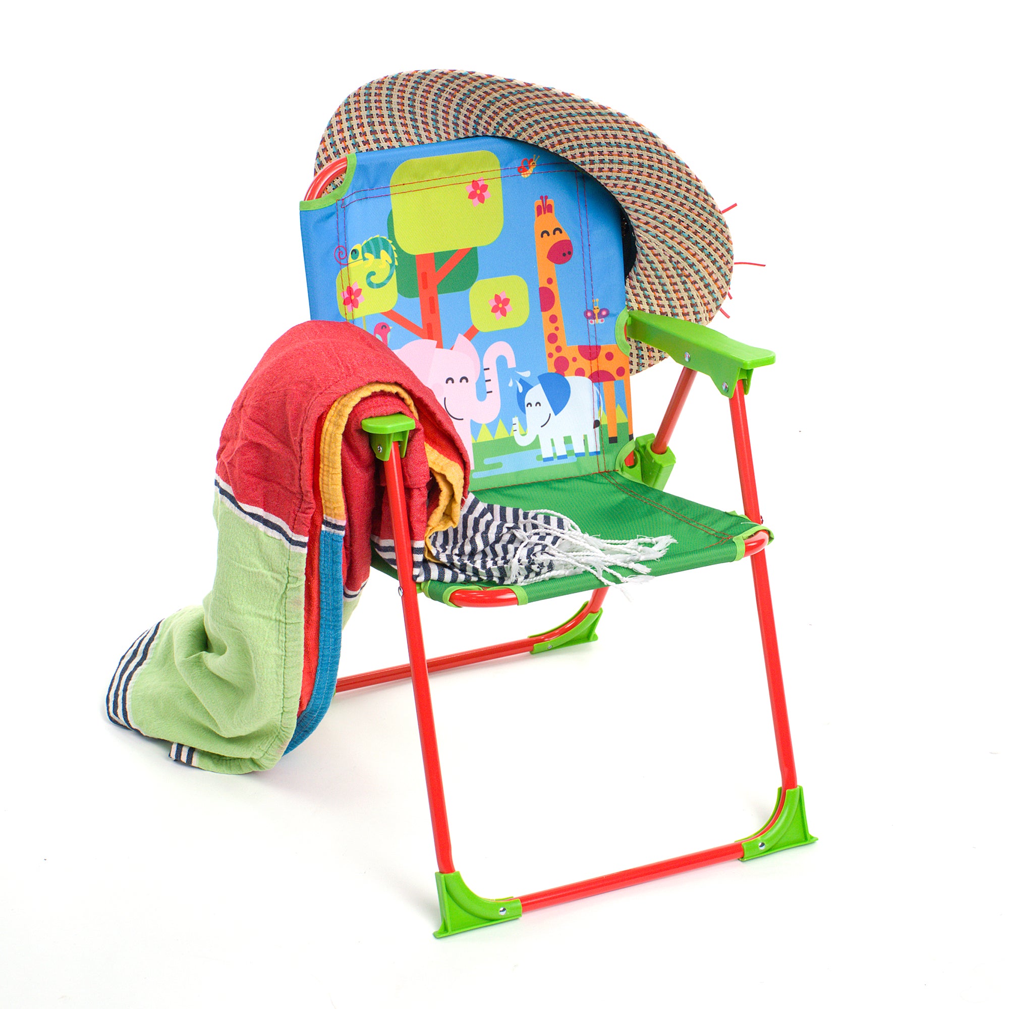Детско Сгъваемо Столче с Подлакътници