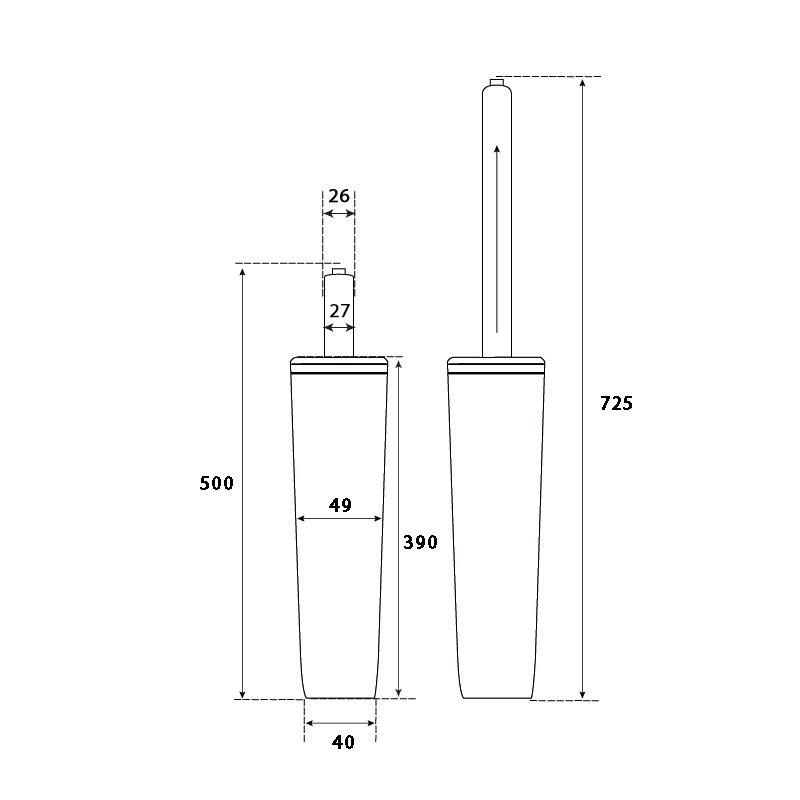 Амортисьор за бар стол