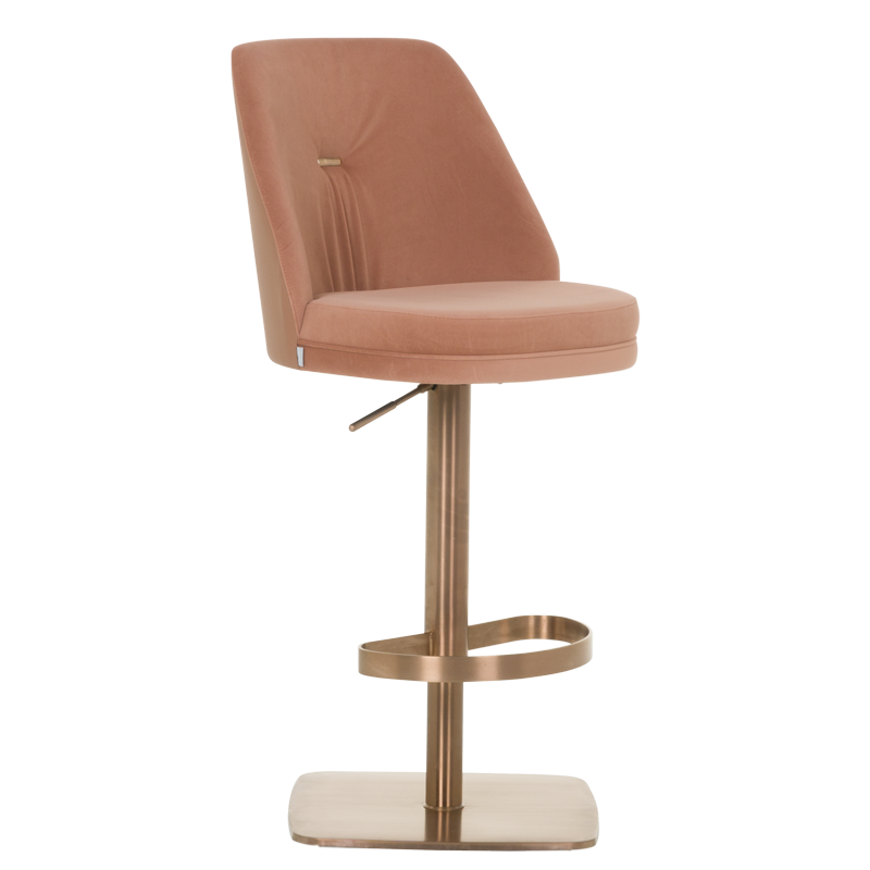 Бар стол HAUNA – розов RG