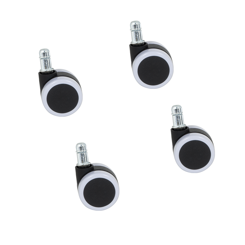 Комплект колела за посетителски стол 4 бр. - бели Комплект колела за посетителски стол модел 1702-1710 4 бр. – бели