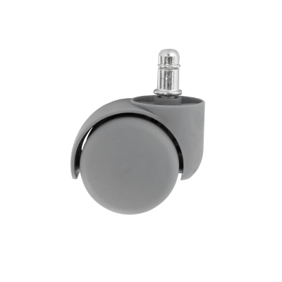 Комплект полипропиленови колела за офис стол 5 бр. - сиви