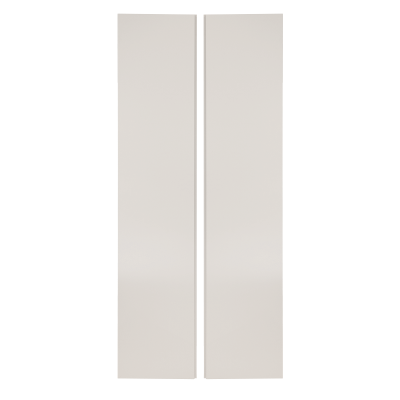 Комплект врати за двукрилен гардероб YORK - крем