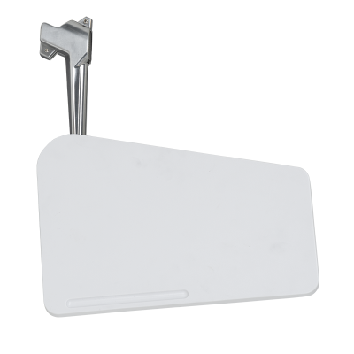 Масичка Carmen 308 за посетителски столове 1702-1703/1705-1710 - бяла