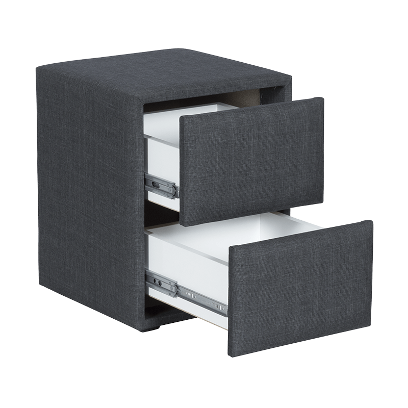 Нощно шкафче за спалня PICASSO – графит 501