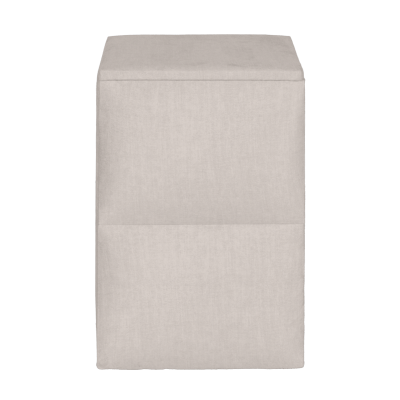 Нощно шкафче за спалня PUZZLE – крем 01