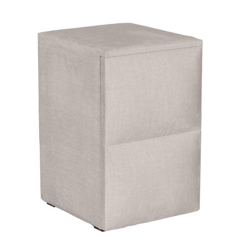 НОЩНО ШКАФЧЕ 01 (КРЕМ 01) Нощно шкафче за спалня PUZZLE – крем 01