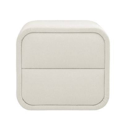 Нощно шкафче за спалня ATHENA - слонова кост SY