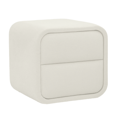 Нощно шкафче за спалня ATHENA - слонова кост SY