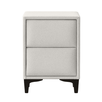 Нощно шкафче за спалня MATHILDA - светлосив 21