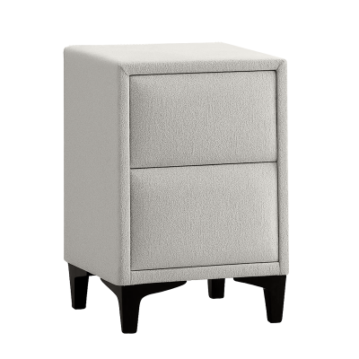 Нощно шкафче за спалня MATHILDA - светлосив 21