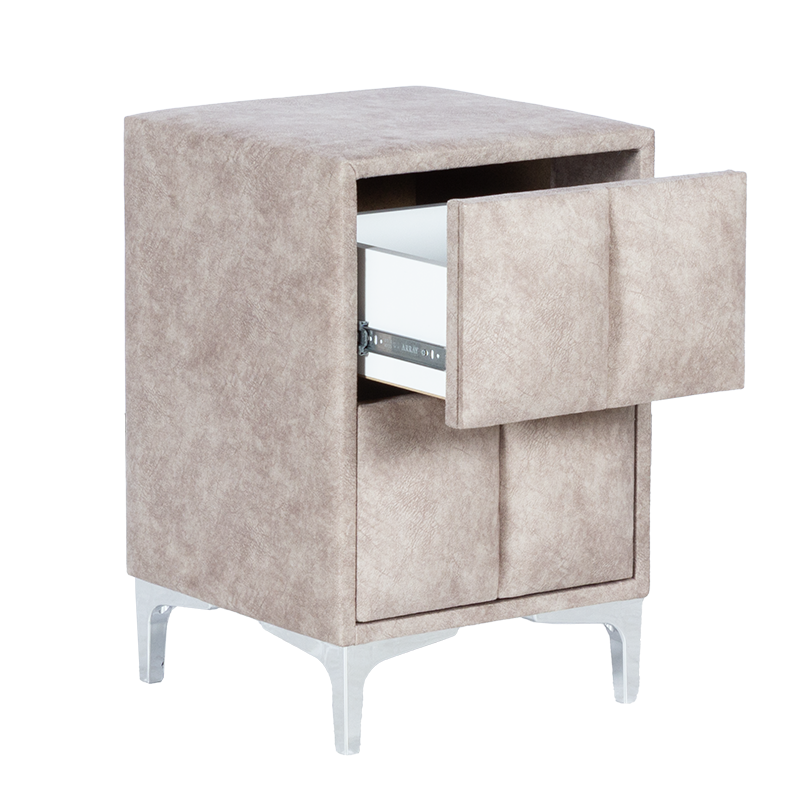 Нощно шкафче за спалня MOONLIGHT – бежов 03