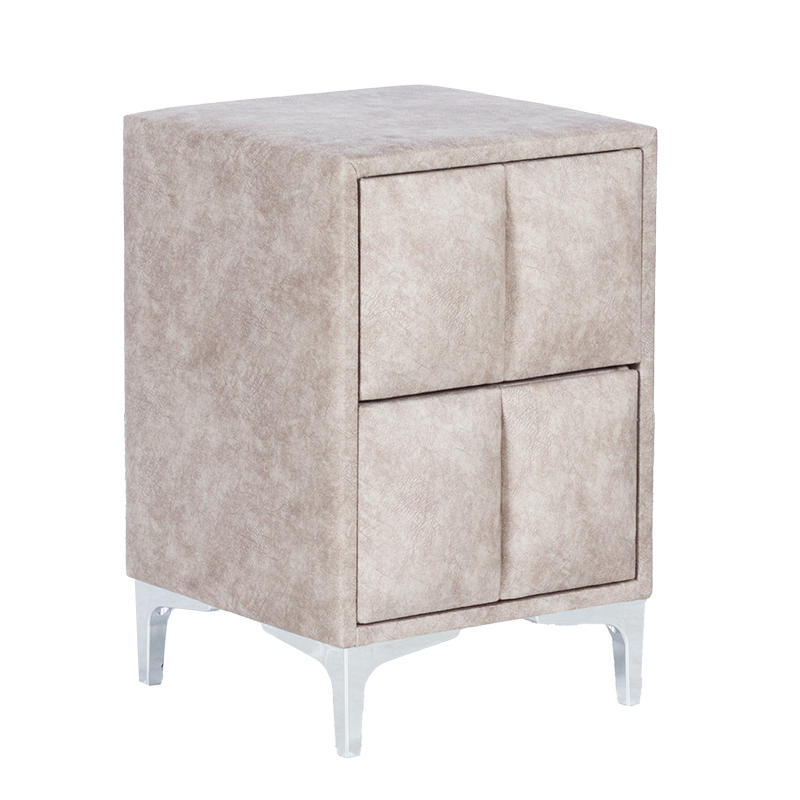 Нощно шкафче за спалня MOONLIGHT - бежов 03