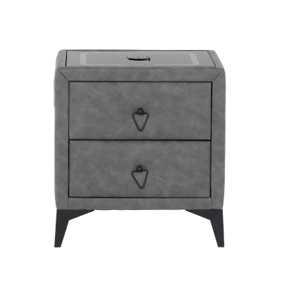 Нощно шкафче за спалня POCKET BALANCE - сив 12