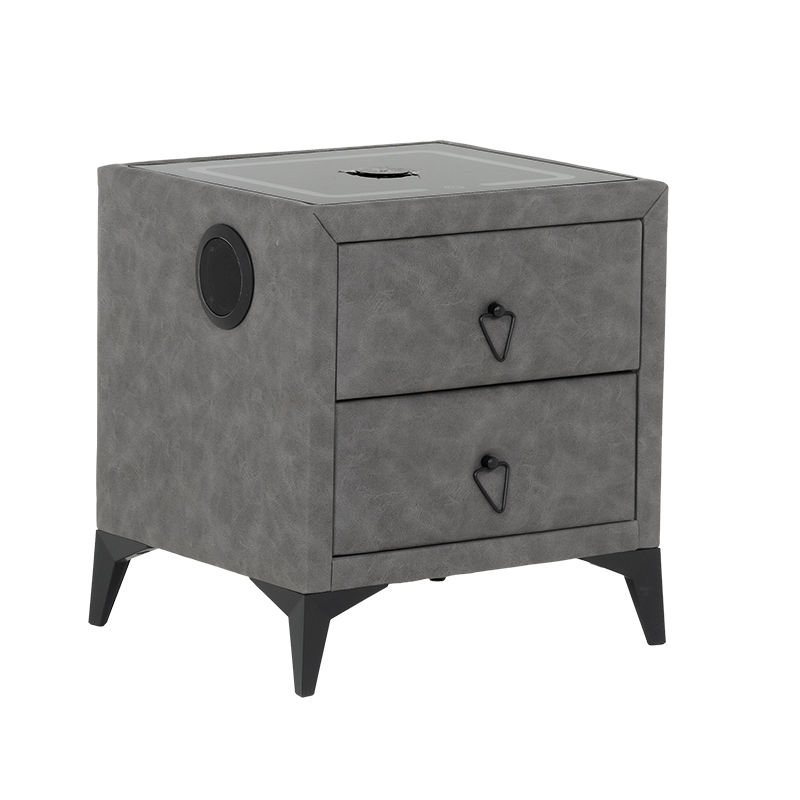 Нощно шкафче за спалня POCKET BALANCE - сив 12