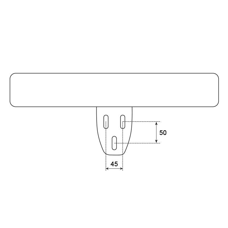 Подлакътник за офис стол 6083 – десен