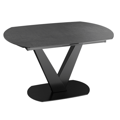 Разтегателна трапезна маса BELLAGIO - титаний