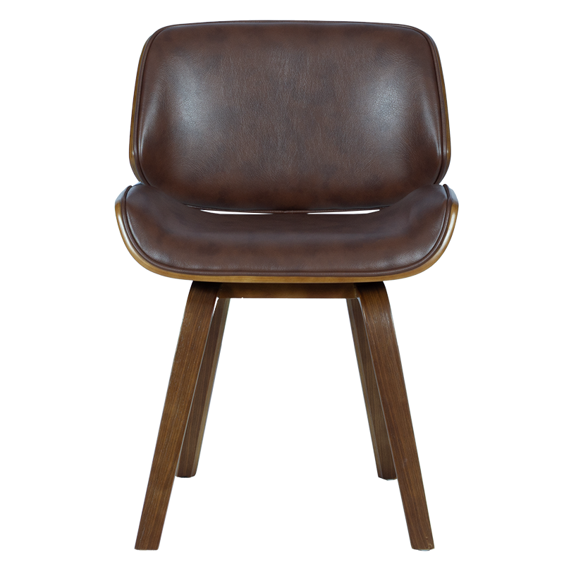 Трапезен стол Carmen 9976 – орех-искрящо кафяв