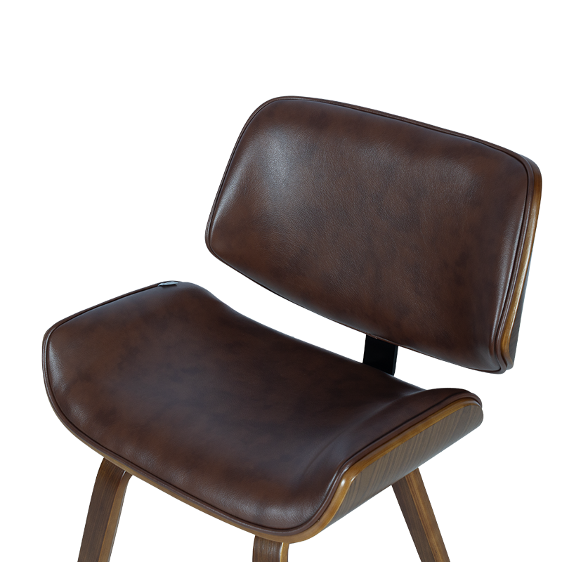 Трапезен стол Carmen 9976 – орех-искрящо кафяв