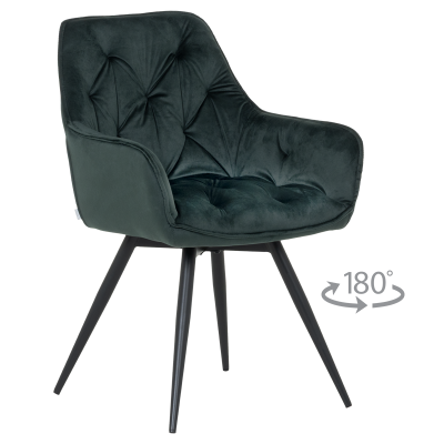 Трапезен стол LATINA PREMIUM - зелен