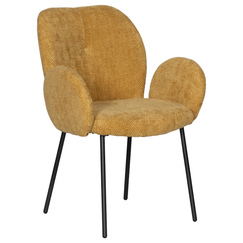 Трапезен стол OLIVER - златен 68