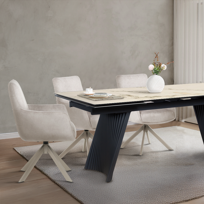 Трапезен стол VALGA – крем