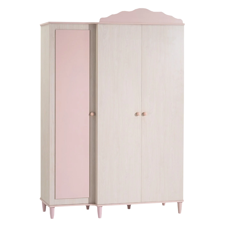 Трикрилен детски гардероб POLLINA