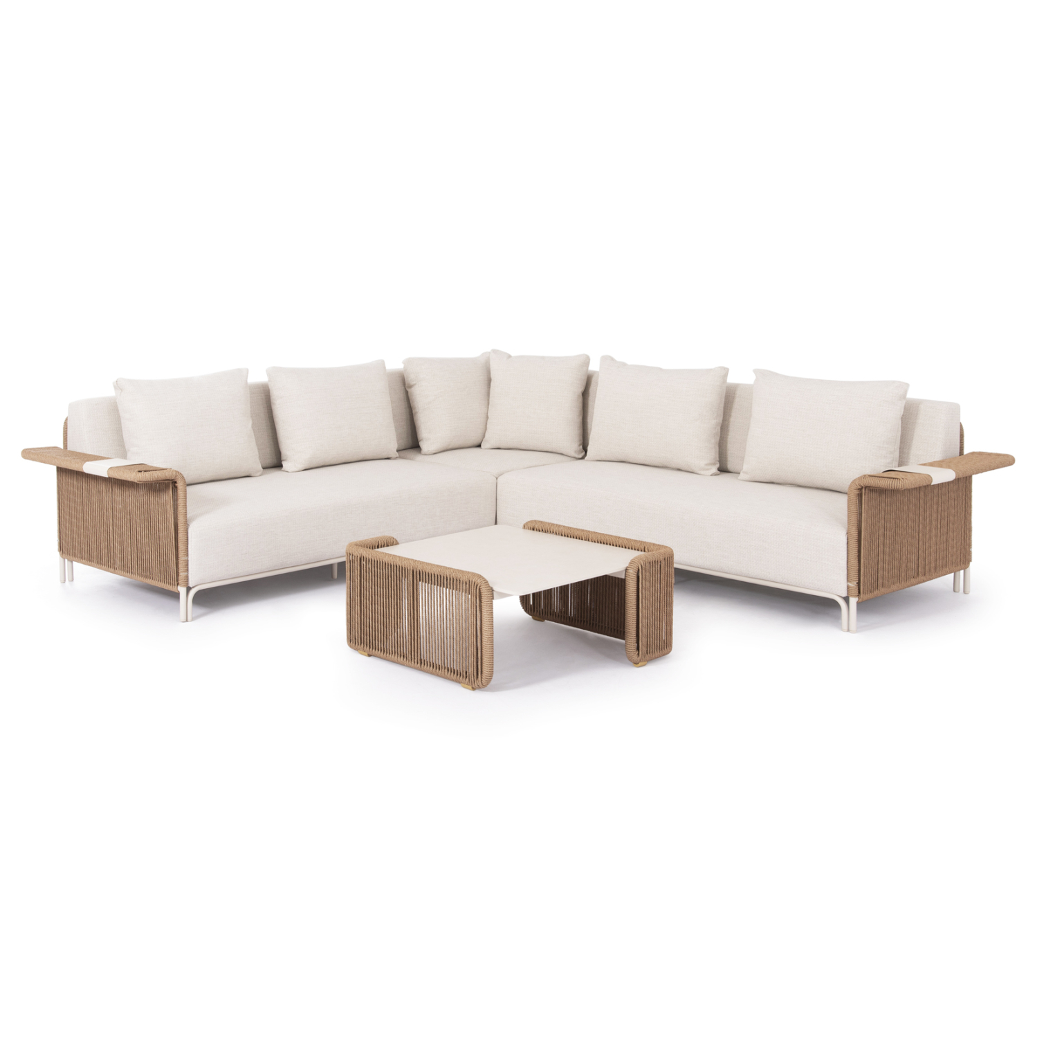 Гардероб 120x60x200 см цвят натурал-дъб Комплект цвят бежов-слонова кост