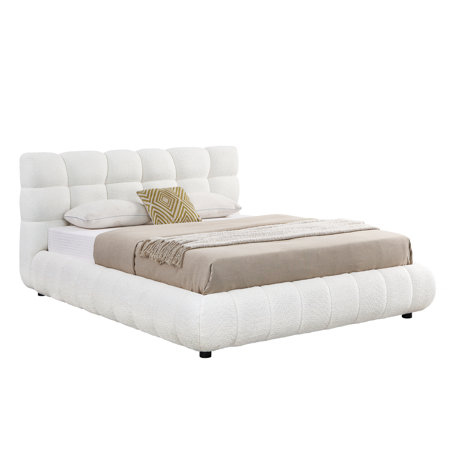 Стол букле – сив цвят