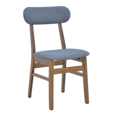 Стол цвят сив-натурал