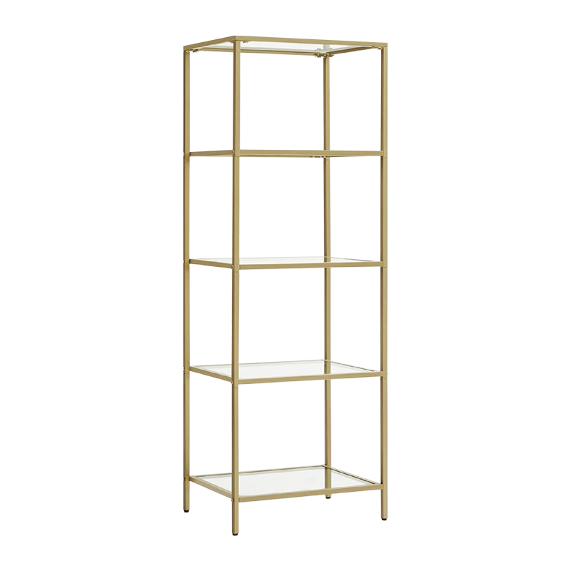 Етажерка в златист цвят