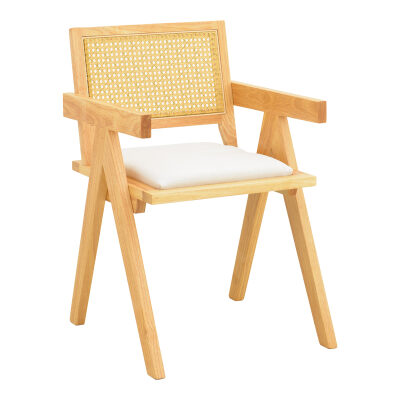 Стол натурал-бял 382