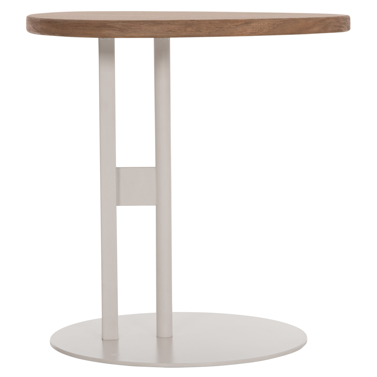 Помощна маса цвет бял-натурал