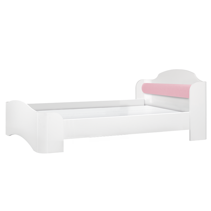 Детско легло PORI 120 x 200 - розово