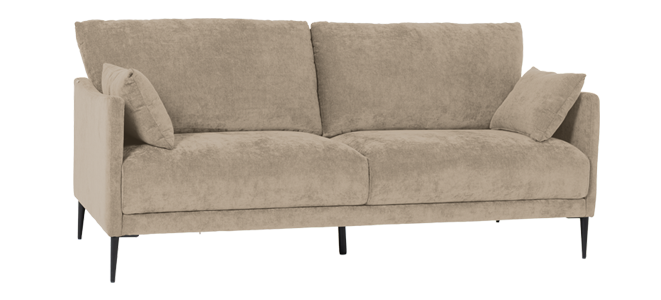 Диван тройка KAMINA – бежов M34