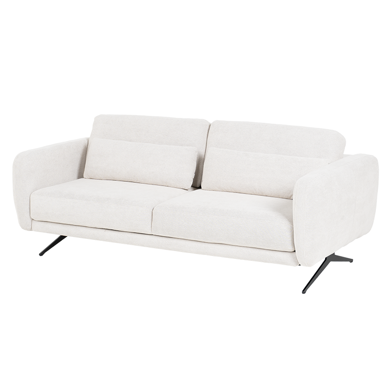 Диван тройка с електически механизъм ILUSIO – светлосив