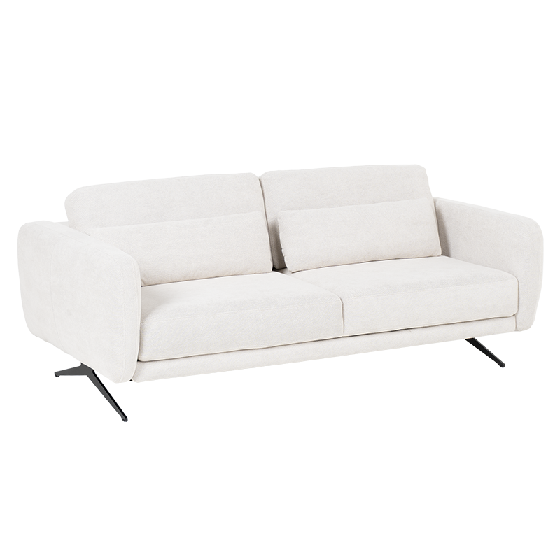 Диван тройка с електически механизъм ILUSIO - светлосив