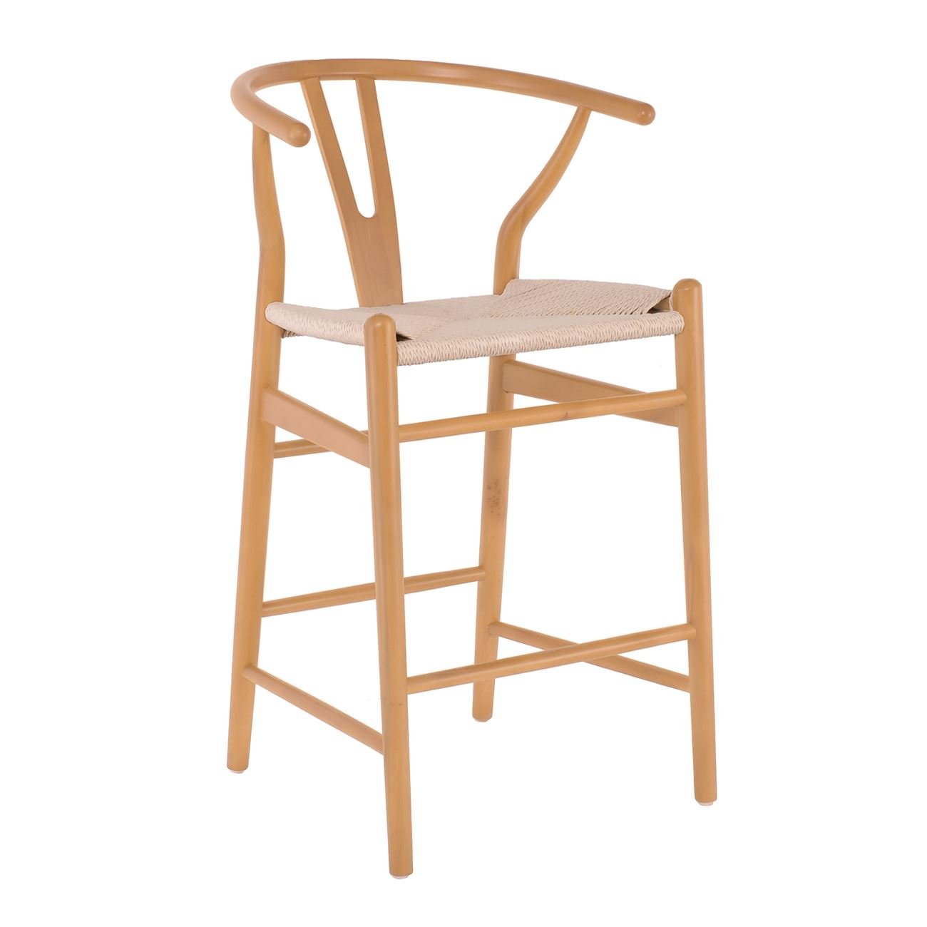 Кресло – цвят черен-натурал