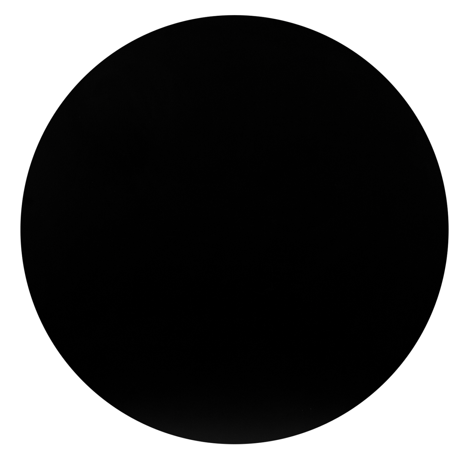 Плот за маса Ф120 – черен цвят