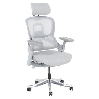 Ергономичен стол METZ - сив